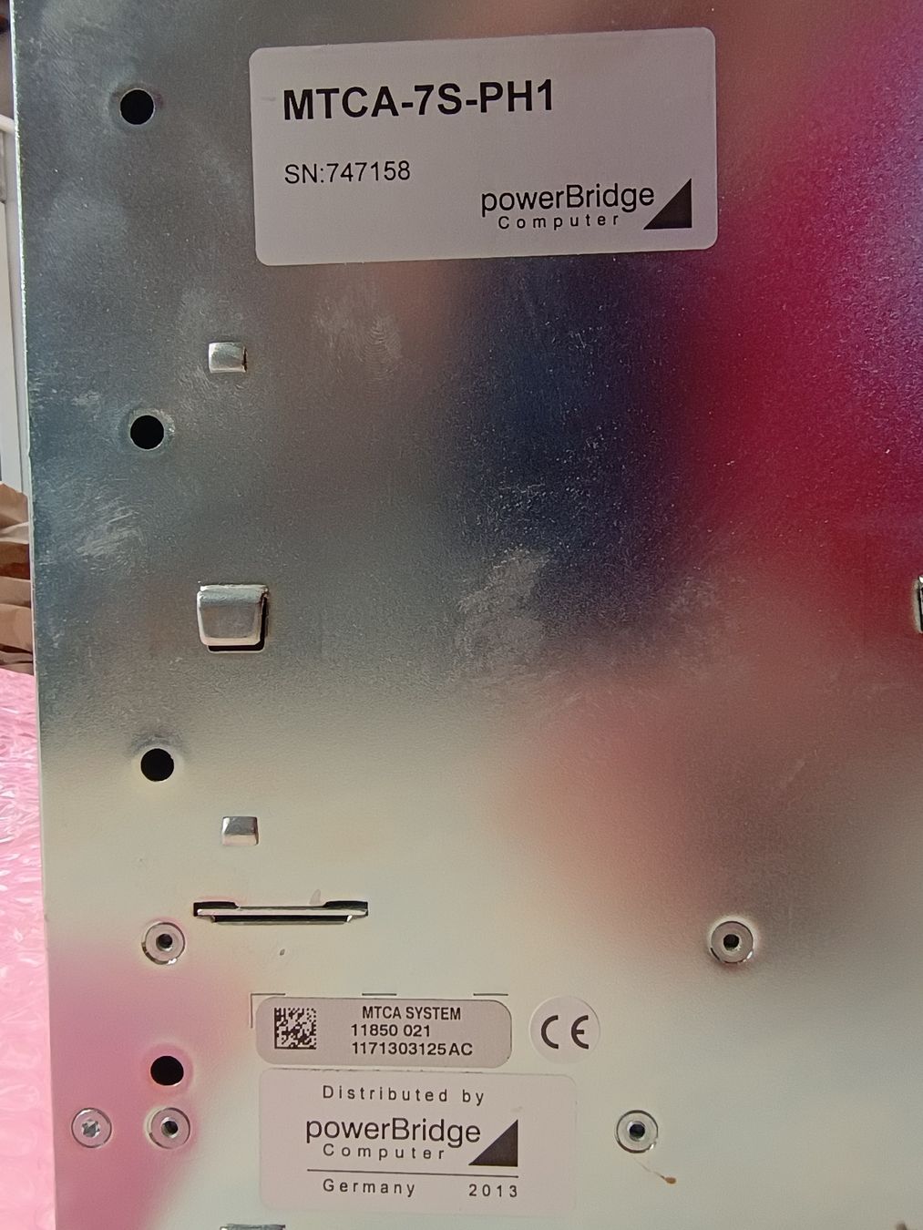Elektronikbauteile: Power Bridge Computer MTCA-7S-PH1 6-Slot MTCA, als defekt – Defekt aus Döttingen von Schlei 5
