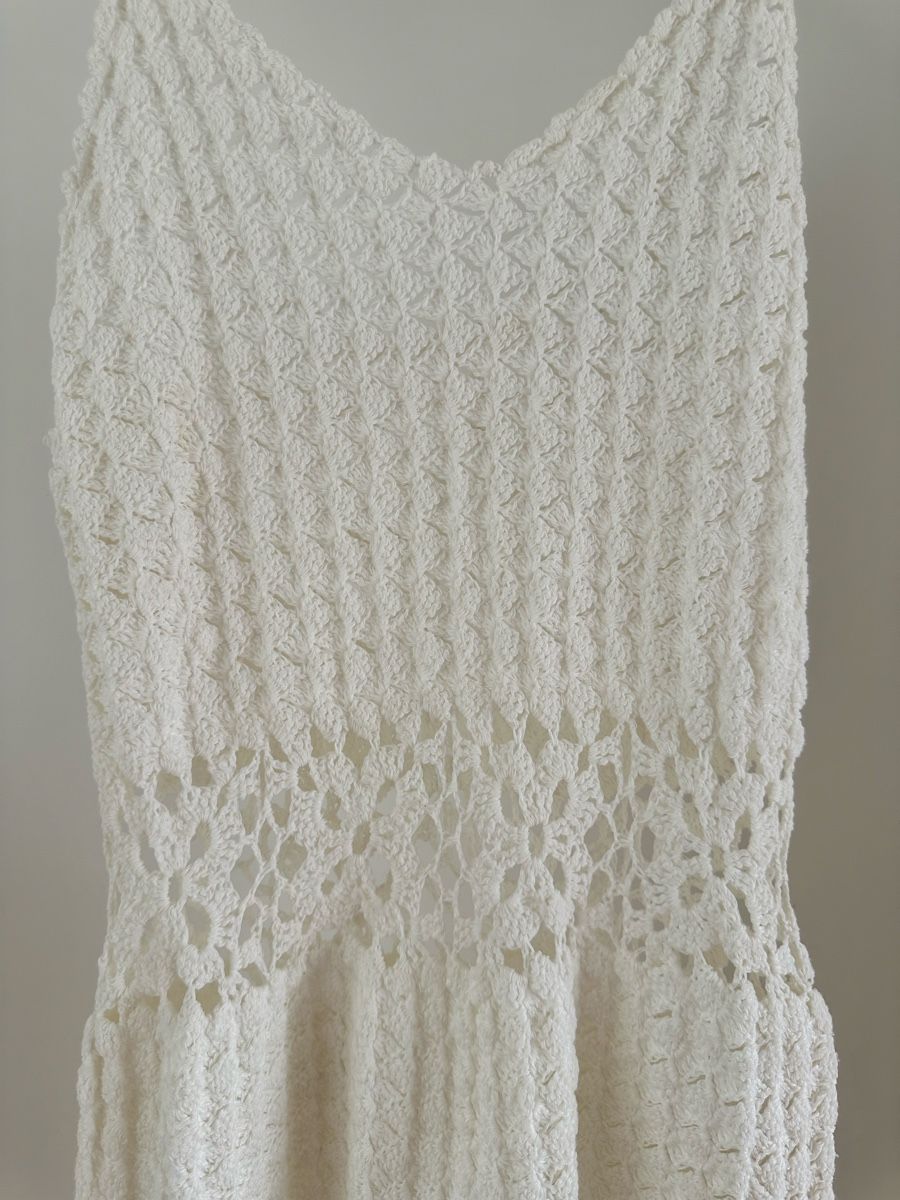 Vestiti: Wunderschönes handmade Häkelkleid Grösse S – Nuovo (secondo la descrizione) da Winterthur venduto da Angel2024 1