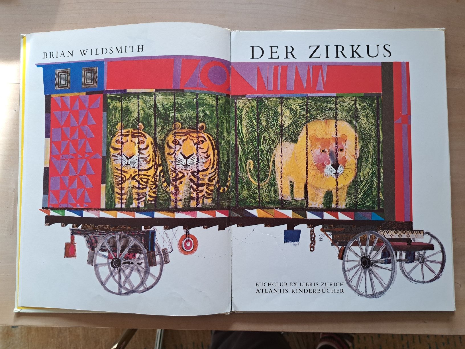 Libri: Der Zirkus, Brian Wildsmith, Atlantis Kinderbücher, 1970 – Usato da Zürich venduto da chusel 3