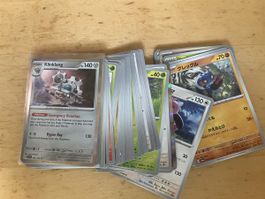 50 Pokemon Sammelkarten, Japanisch, engl. deutsch