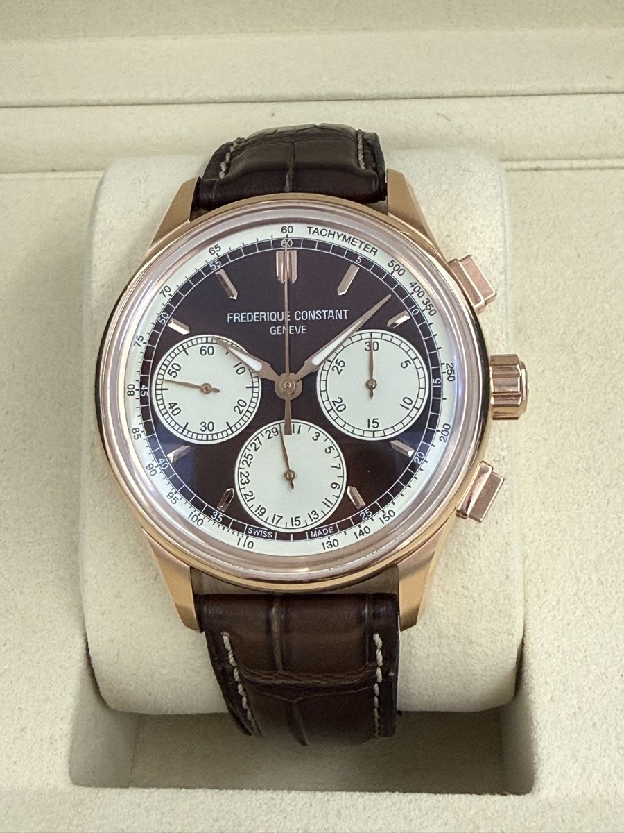 Frederique Constant Montres: Frederique Constant Flyback Chronograph Date – D'occasion à Zürich par watchdealer-24 1