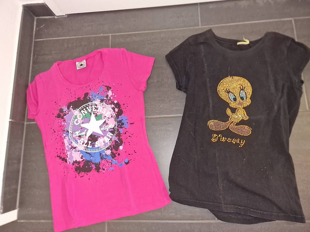 Kleiderpakete: 2 Damen T-Shirts – Gebraucht aus Steinhausen von ladisci