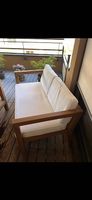 Gartensofa 2-Sitzer (demontiert)