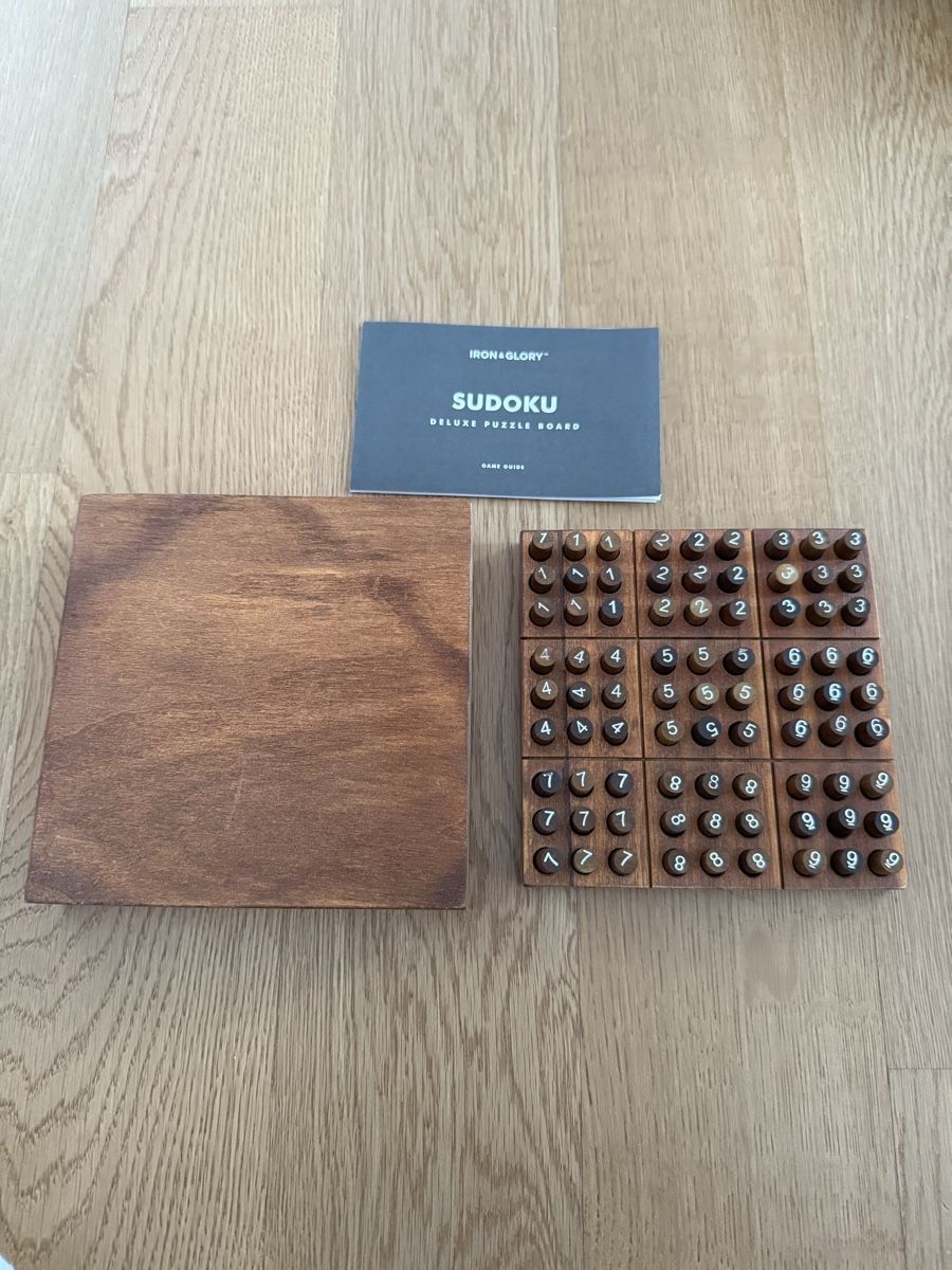 Giochi: Sudoku aus Holz – Nuovo (secondo la descrizione) da Neuhausen venduto da DELY 3
