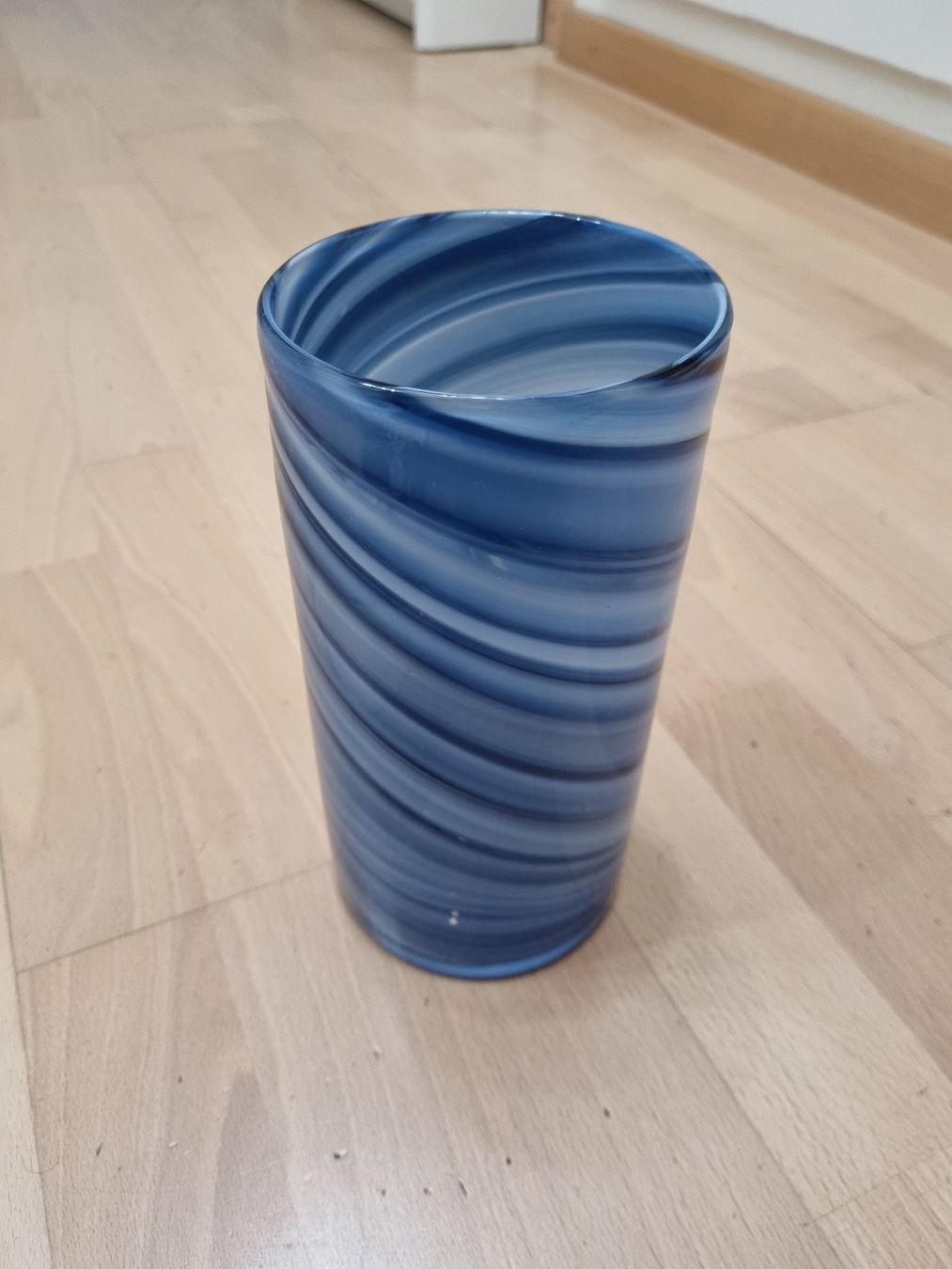 Vasi & Recipienti: Vase blau gestreift – Usato da Wetzikon ZH venduto da Personalkarte 2