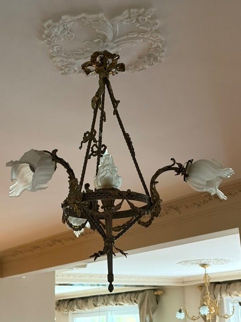 Kronleuchter & Deckenlampen: Diverse (antike) Lampen – Gebraucht aus Zollikerberg von bat_6hs5 1