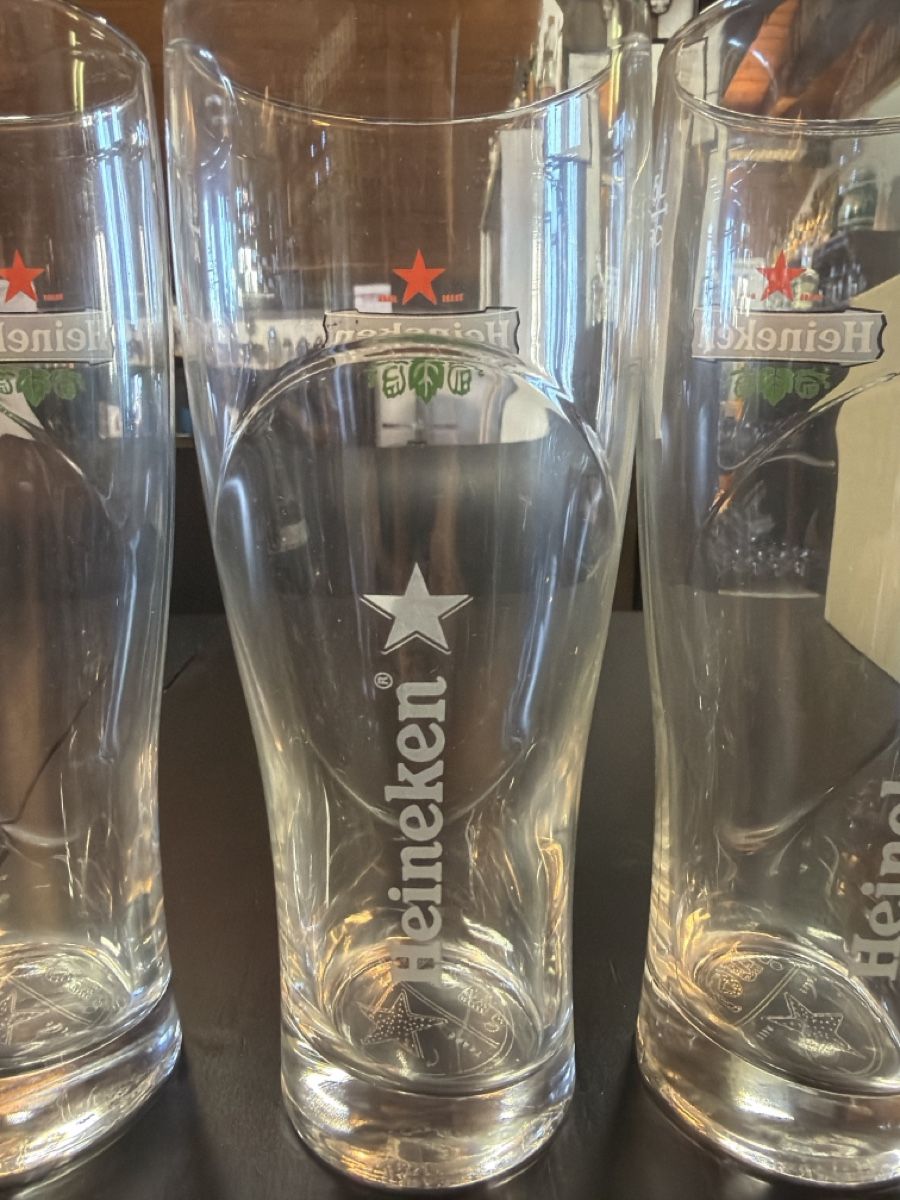Heineken Bicchieri: Bierglas Heineken – Nuovo e nell'imballaggio originale da Gysenstein venduto da Spirituosen-Museum 1