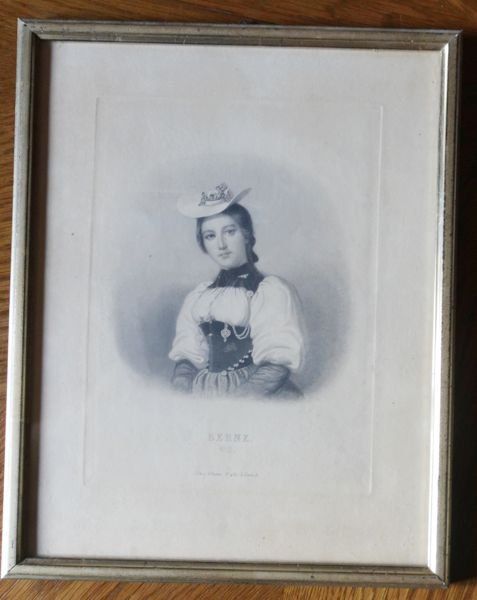 Posters & Illustrations: Trachtenbilder Lot – D'occasion à Bleienbach par Mineral_Antik57 1