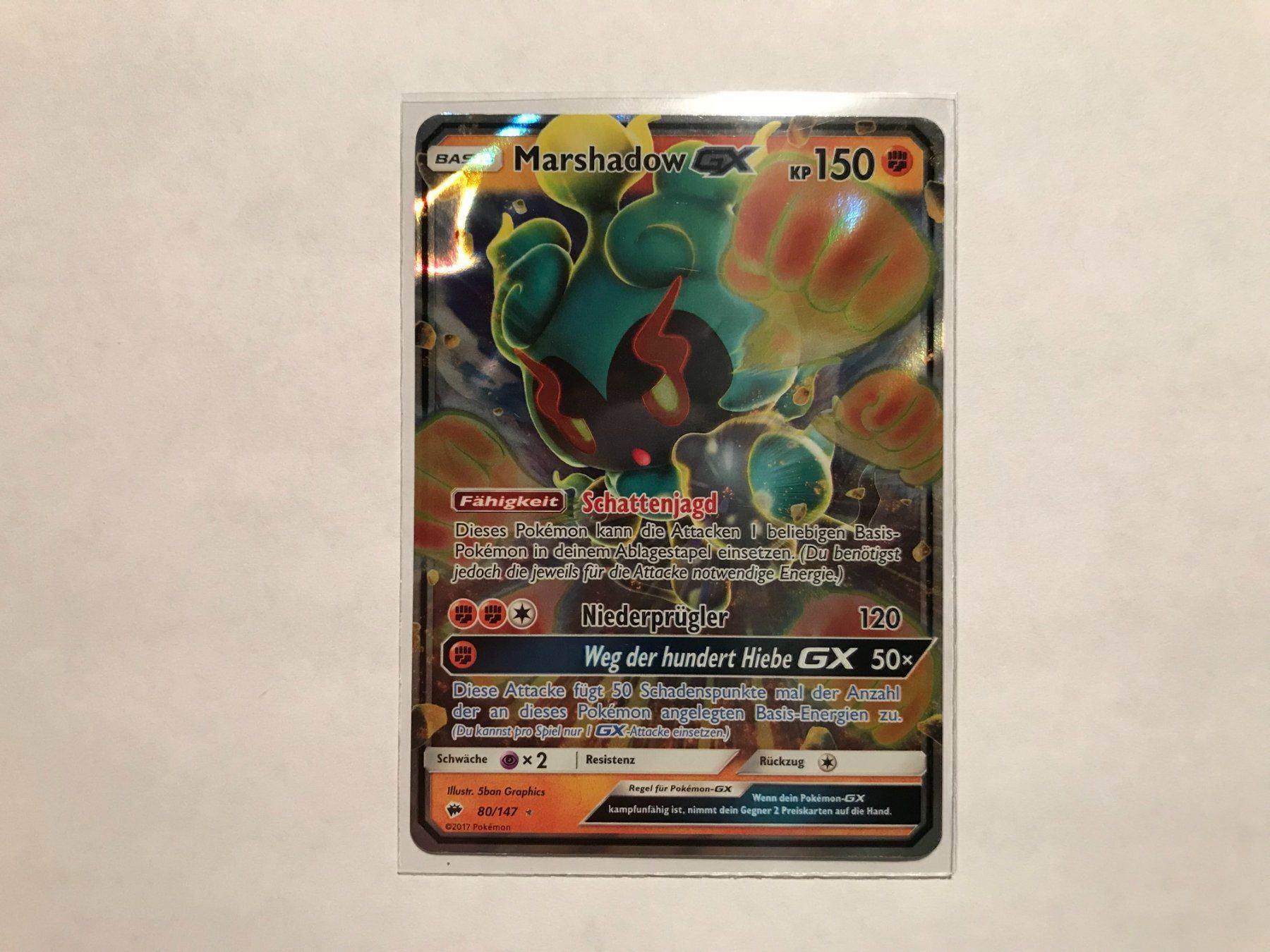 Pokémon Carte collezionabili: Marshadow GX – Nuovo (secondo la descrizione) da Hagendorn venduto da Pokecollectorch