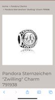 Pandora Sternzeichen Zwilling Charm