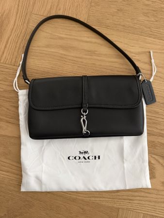 Coach Tasche Leder schwarz