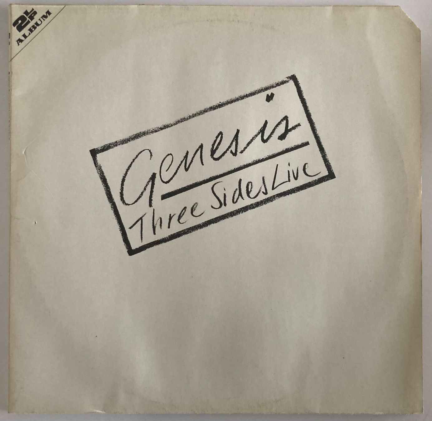 Dischi in vinile: GENESIS - THREE SIDES LIVE – Usato da Poliez-Pittet venduto da Newtown-Records