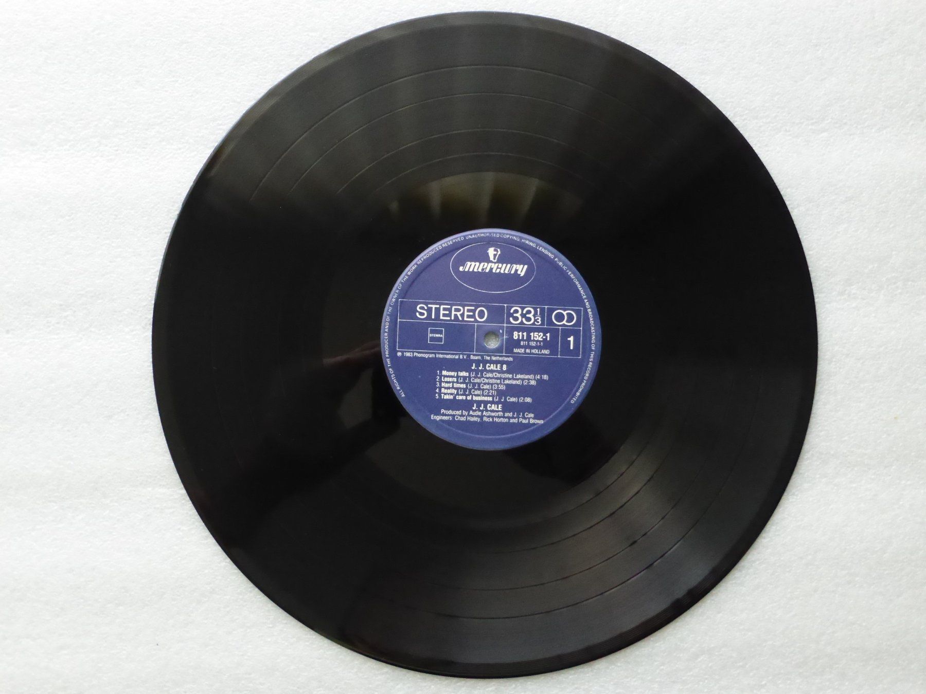 Dischi in vinile: VINYL  LP  J.J. CALE – Usato da Küssnacht am Rigi venduto da Sunnestrahl 1