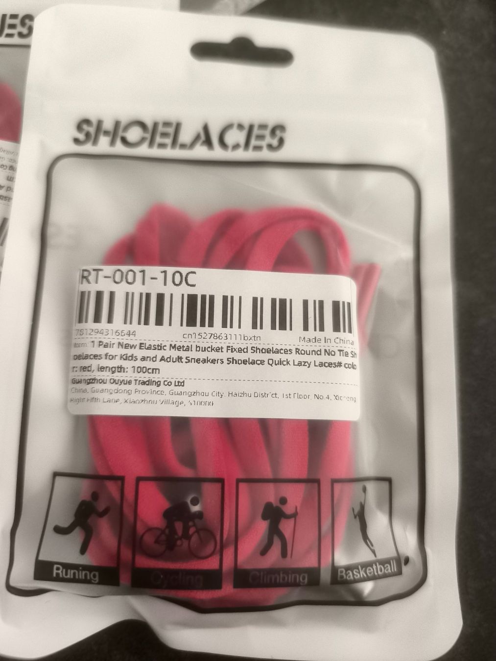 Scarpe per ragazzi: Rot Elastische Runde Schnürsenkel mit  Schraubverschluss – Nuovo e nell'imballaggio originale da Oensingen venduto da Outlet_Super_Sale 1