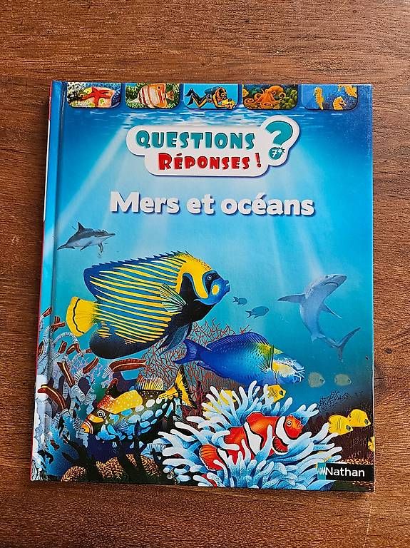 Libri: Questions, réponses : mers et océans  – Usato da Glovelier venduto da guinness06