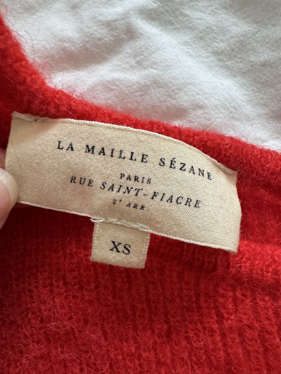 Sezane Pullover & Sweatshirts: Sezane Gaspard rot Gr. XS  – Gebraucht aus Allschwil von TanjaS94 3