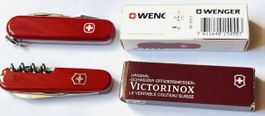 1x Wenger/1x Victorinox-Sackmesser,60.+ 75. Rücklerschiessen