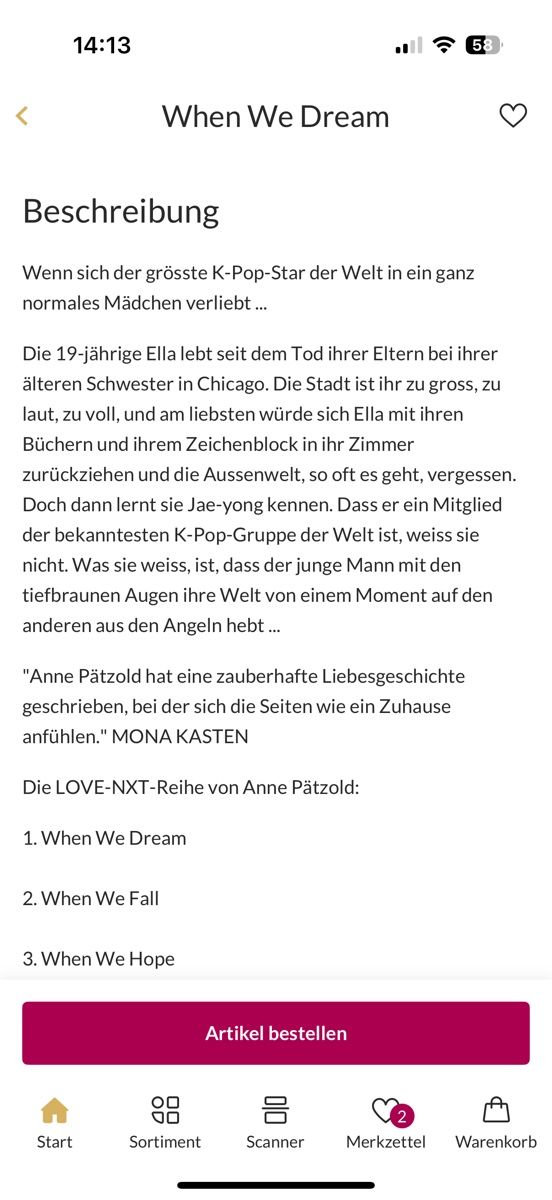 Libri: When we fall / When we dream Bücher – Nuovo (secondo la descrizione) da Hausen AG venduto da fanawe311 1