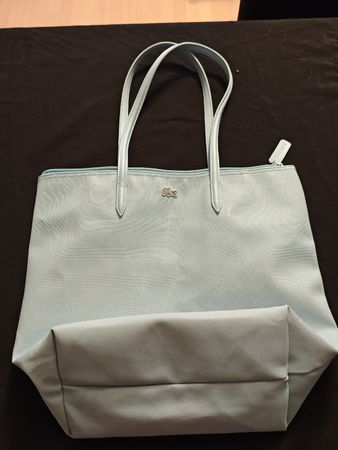 Sac/cabas Lacoste bleu pâle