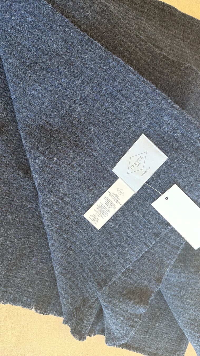 Decken: New wool plaid Frette – Neu und originalverpackt aus Lugano von juledo 2