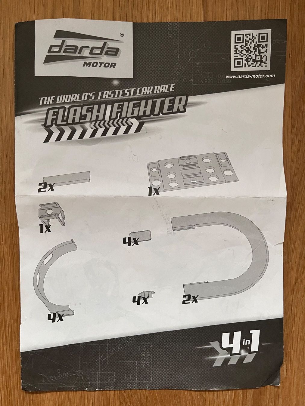 Darda Rennbahnen: Darda Flash Fighter Race Track, inkl. Ersatzmotor – Gebraucht aus Langendorf von Wubri 3
