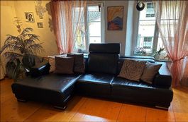 Leder-Sofa von Ewald Schillig / hochwertig / Neupreis 6200.-