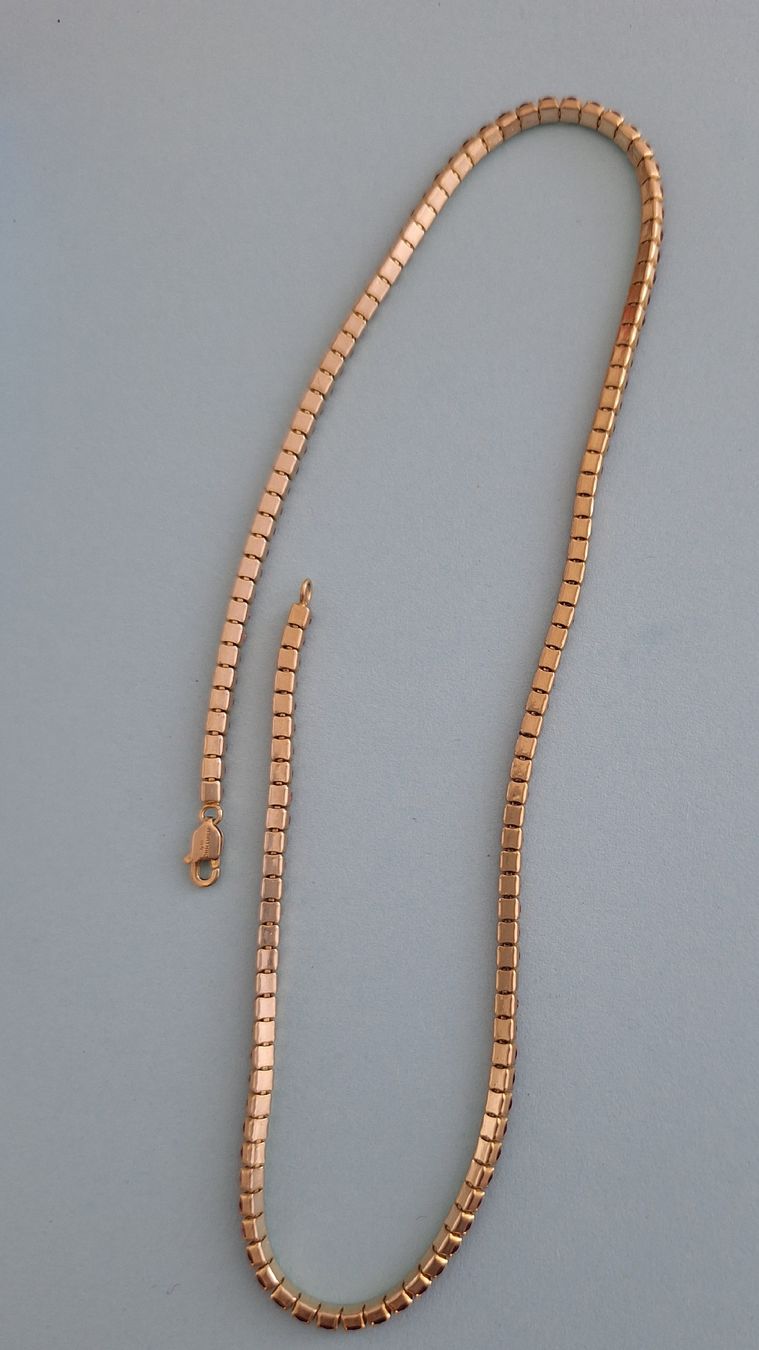 Ketten: Zirconia Collier Silber 925 Vergoldet – Gebraucht aus Kerzers von ExpressoTerreno 1