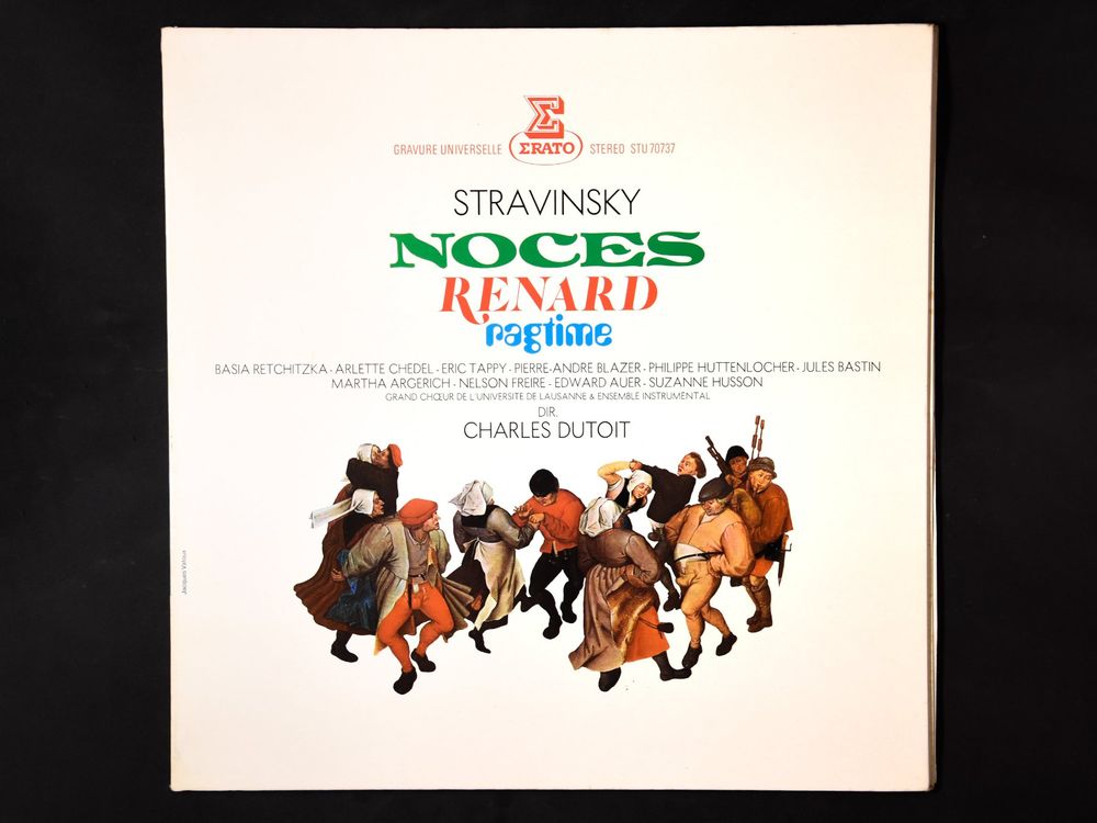 Stravinsky - Noces, Renard, Ragtime (D'occasion) à Belmont-sur-Yverdon ...