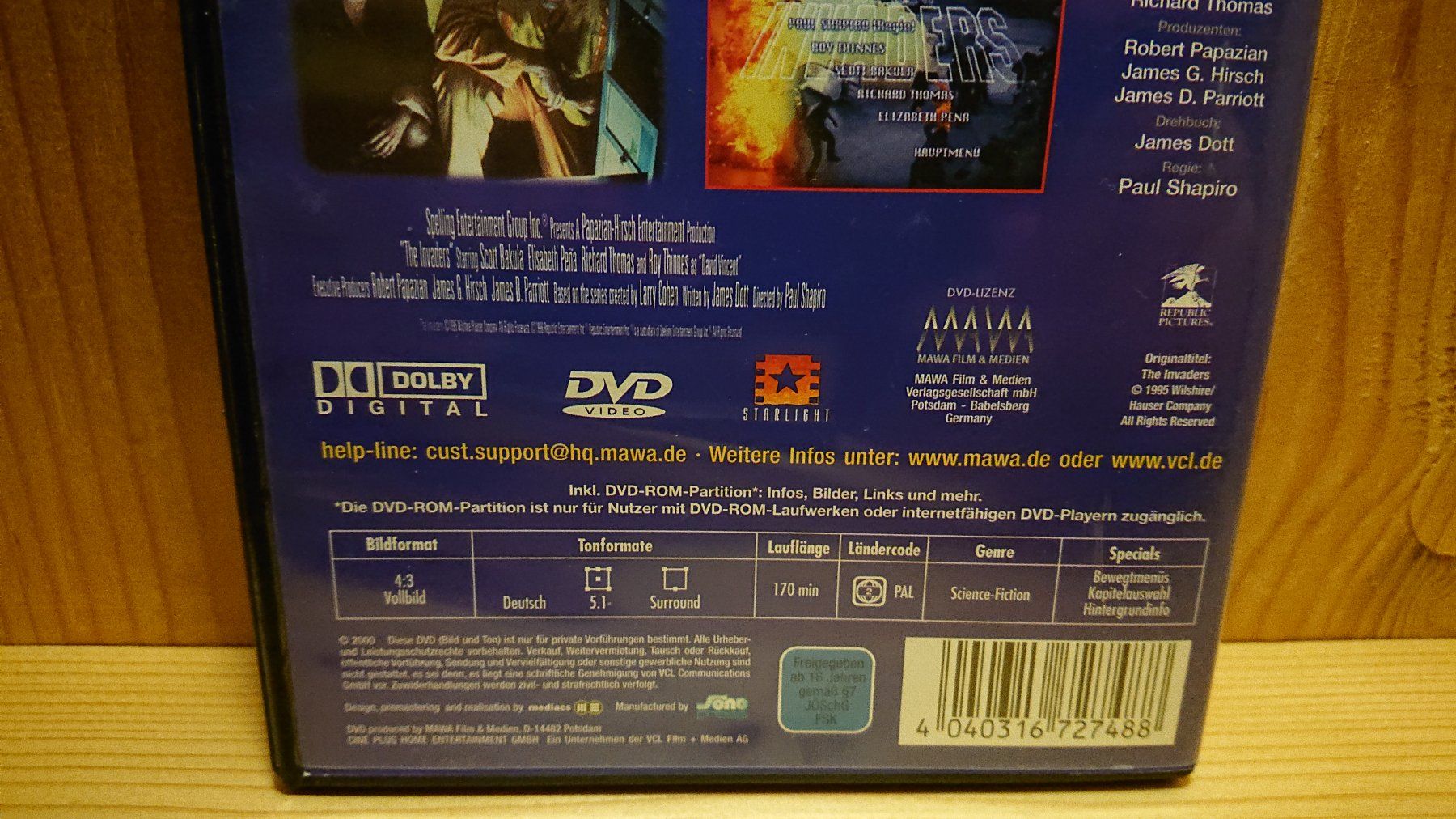 Alle DVDs: THE NEW INVADERS DVD mit Scott Bakula – Gebraucht aus Wilderswil von Exebub 4