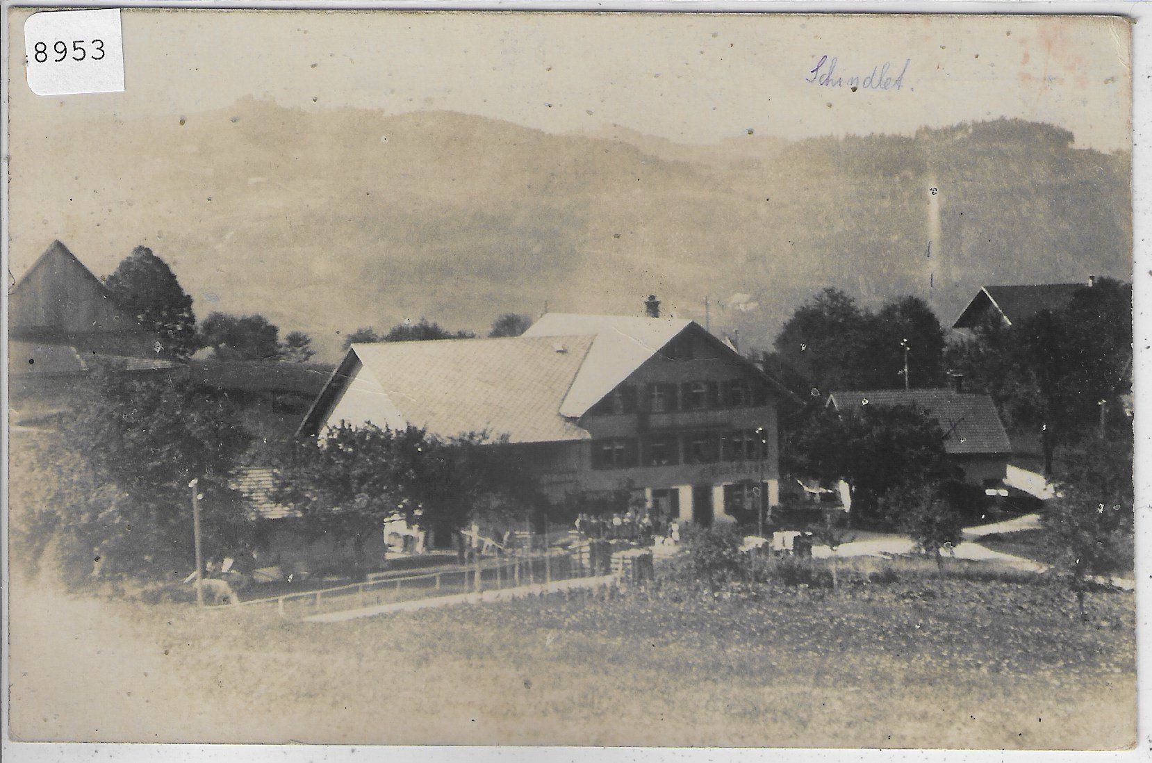 Cartoline postali: Restaurant Schindlet - Bauma – Usato da Ettingen venduto da Kartenplanet