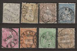 CH028 - Lot Helvetia assise obl.