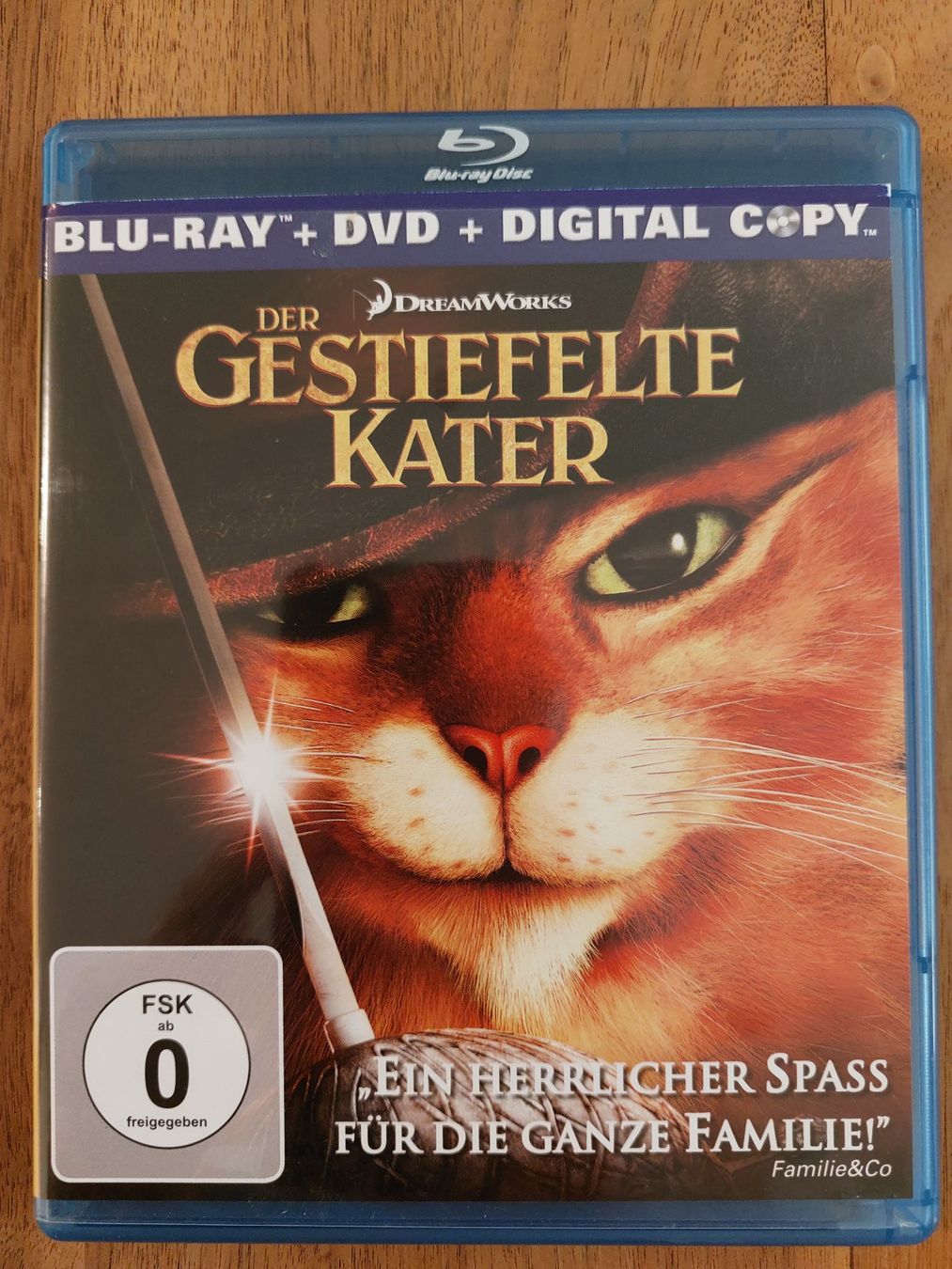 Tutti i DVDs: Blu Ray - Der gestiefelte Kater – Usato da Rheinfelden venduto da FilmAuktion 2