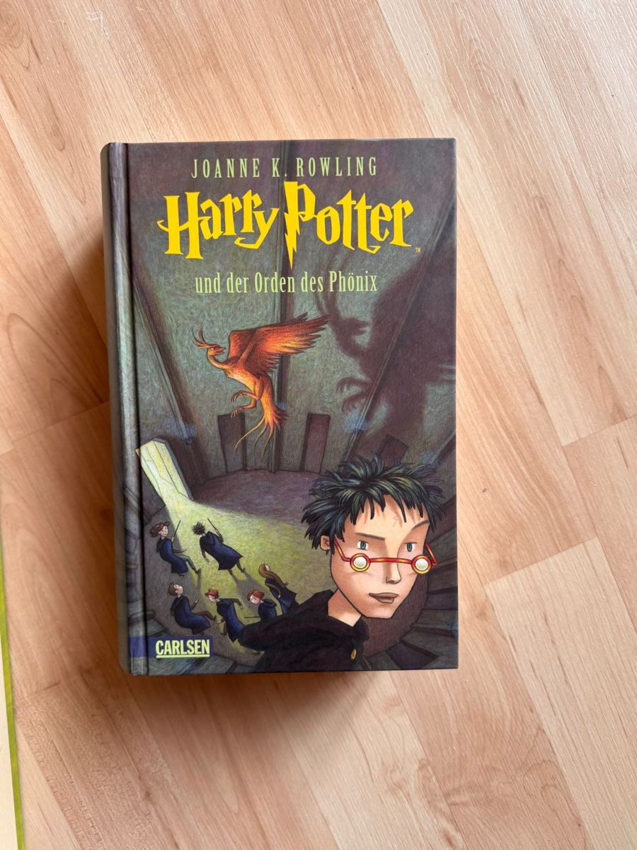 Libri: Harry Potter Bücher-Set, 5 Bänder – Nuovo (secondo la descrizione) da Einsiedeln venduto da zue_82pm 3