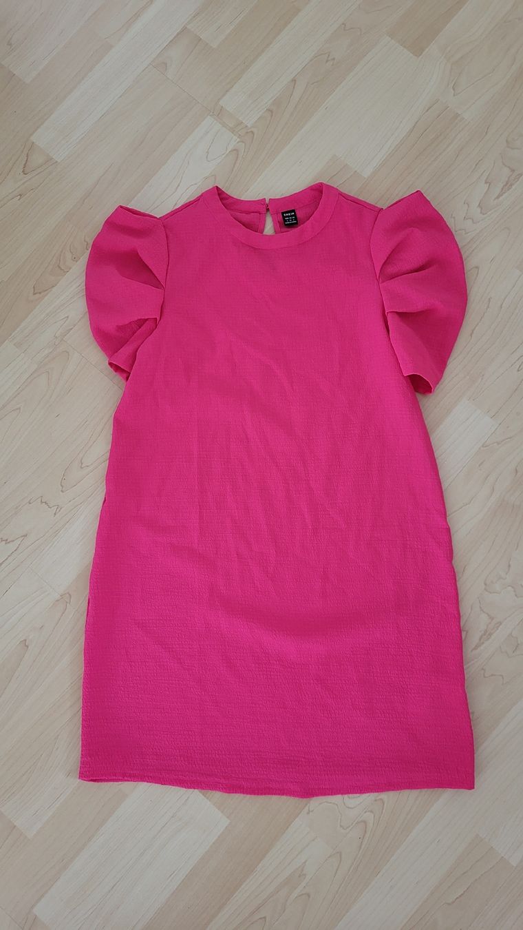 Shein Vestiti: Sommerkleid pink S kurzärmlig – Nuovo e nell'imballaggio originale da Steffisburg venduto da esneusdaheime