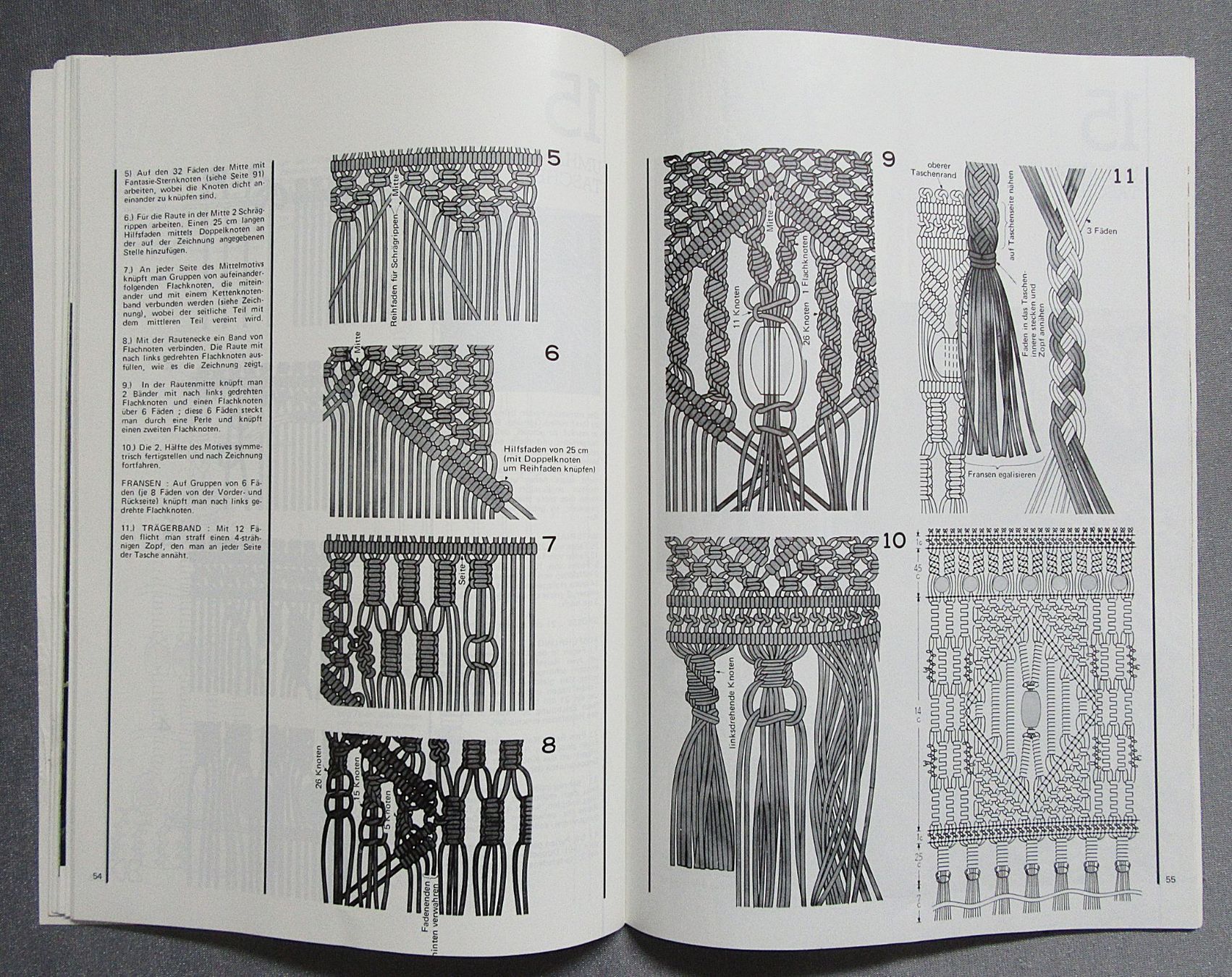 Riviste & Magazine: Makramee - Sonderheft - Die Masche - Macramé – Usato da Auenstein venduto da Padabimbim 5