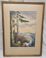Karpathenbär  Aquarell W. Unkel 1940