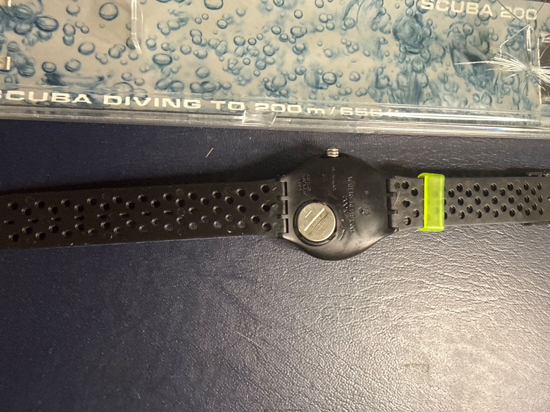 Swatch Uhren: Swatch Scuba 1991 – Gebraucht aus Pfeffingen von Allhandelklgwatches 2