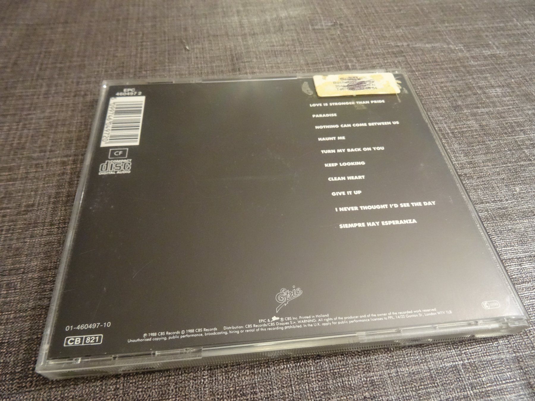 CD: Sade Stronger Than Pride CD – Usato da Olten venduto da Disc-Ausverkauf 1
