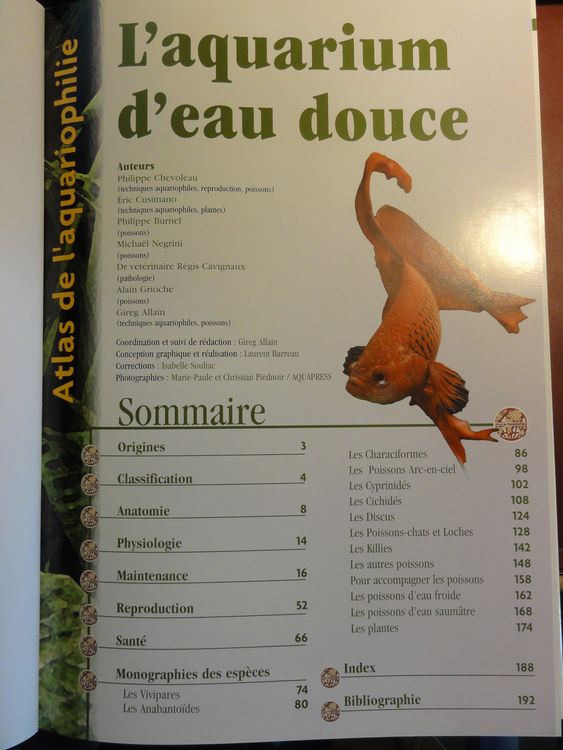 Atlas de l'aquariophilie 3