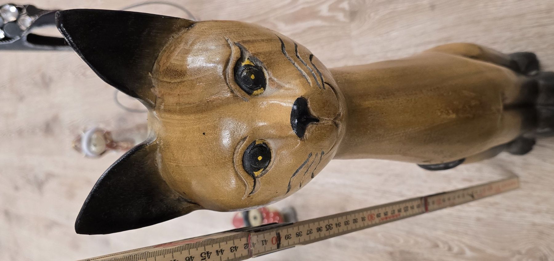 Tutte le decorazioni: Holzkatze Dekofigur – Usato da Tuggen venduto da Santasbag