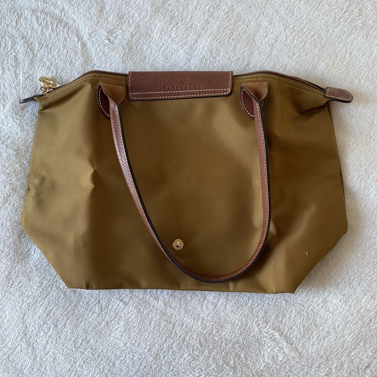 Longchamp Borse da donna: Sac cabas Longchamp Le Pliage camel M – Usato da Givisiez venduto da dor_xb9k 4