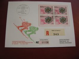 2.2.1974 ST. MORITZ ALPINE SKI WELTMEISTERSCHAFT, No 01138