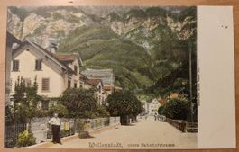 Walenstadt obere Bahnhofstrasse um 1900