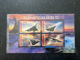 2009 Kongo Concorde Block gest.  (A642)