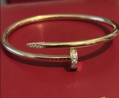 Cartier Juste un Clou Armreif 18K Gelbgold Diamanten Grösse