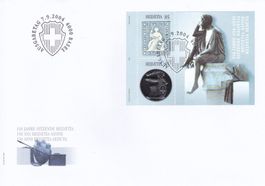 FDC 150 Jahre Sitzende Helvetia 2004