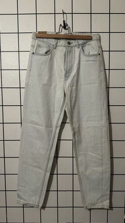 Zara Light Blue Wash Mom Jeans - SIZE 36
