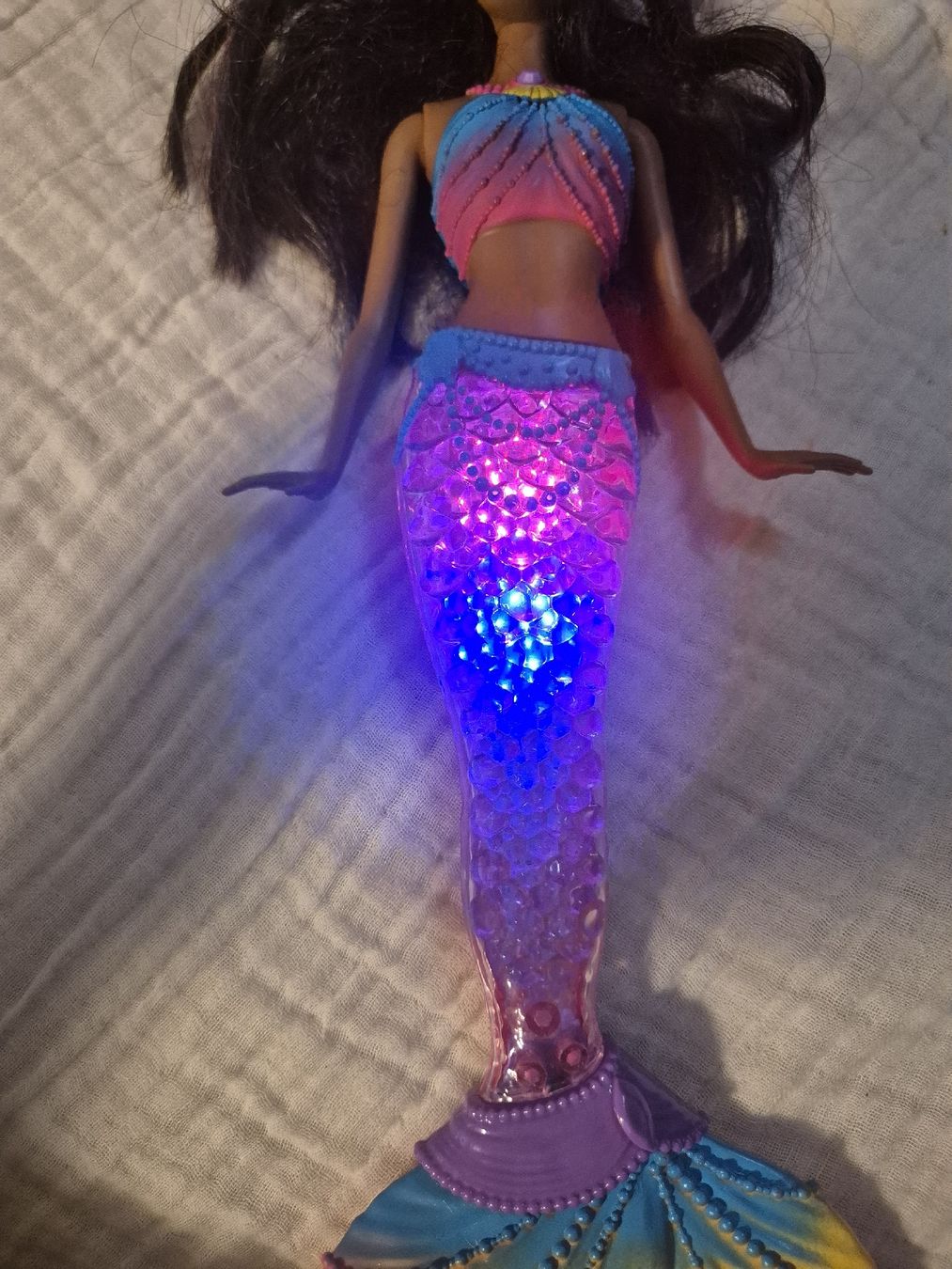 Bambole: Doll Mermaid with Light up Tail – Usato da Zürich venduto da mar_h988 3