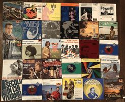 107x Vinyl Singles 7" Schlager Oldies 45rpm Konvolut