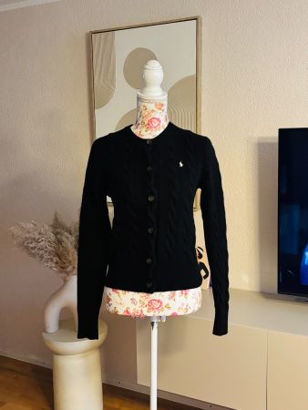 Ralph Lauren Strickjacke Zopf Cashmere/Wolle